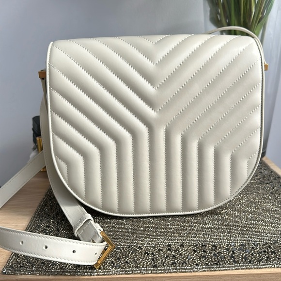 NWT Saint Laurent Joan Quilted Leather Shoulder Bag - Picture 3 of 17